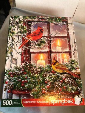 Springbok Together for Christmas 500 Pc Puzzle #F72